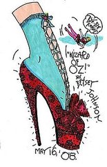 Designers Re-create Dorothy's Red Slippers For 70th Anniversary of The Wizard of Oz Designers Re-create Dorothy's Red Slippers For 70th Anniversary of The Wizard of Oz