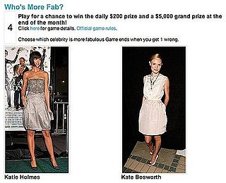 Play Who's More Fab and Win up to $5,000!