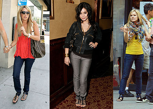 Celebrities Tuck Their Jeans into Gladiator Sandals