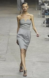 The Look For Less: Yves Saint Laurent Jersey Bustier Dress 
