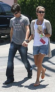 Ashley Tisdale in a Long Cardigan