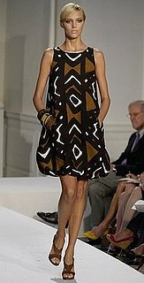 The Look For Less: Oscar de la Renta African Print Dress