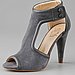 Paul & Joe Faken Open Toe T Strap Pump   