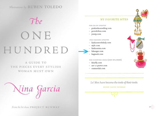 Fab Read: The One Hundred by Nina Garcia Fab Read: The One Hundred by Nina Garcia