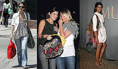 Rachel Bilson, Lake Bell, and Camila Alves Carrying Exotic Handbags Rachel Bilson, Lake Bell, and Camila Alves Carrying Exotic Handbags