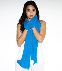 Wearing a Scarf as a Top