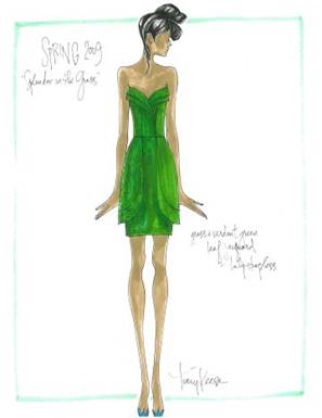Fashion Week Quickie: Tracy Reese's Green Gardens