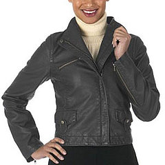 Fabworthy: Mossimo Faux Leather Biker Jacket Fabworthy: Mossimo Faux Leather Biker Jacket