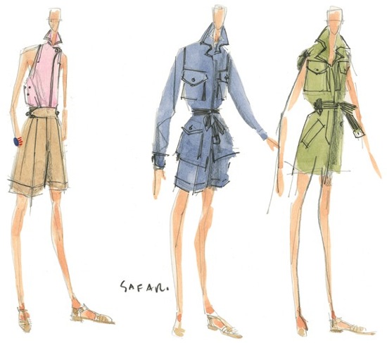 Fab Flash: Issac Mizrahi For Liz Claiborne Sketches Revealed Fab Flash: Issac Mizrahi For Liz Claiborne Sketches Revealed