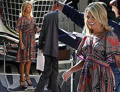 Kelly Ripa and Regis Philbin Film Segment for Guiness World Records Breaker Week Kelly Ripa and Regis Philbin Film Segment for Guiness World Records Breaker Week
