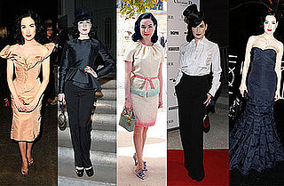 Which Dita von Teese Fashion Week Look Is Most Fab?