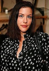 Liv Tyler Wears a Blouse With Birds on It