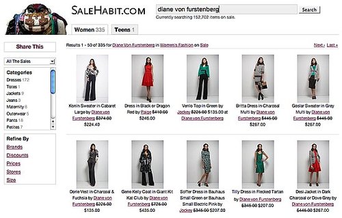 Fashion Recession: The Sale Motherlode at SaleHabit.com