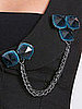 Fabworthy: Arden B Faceted Double Brooch