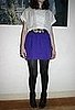 Look of the Day: A Pop of Purple 