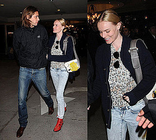 Kate Bosworth Hangs Out at The Grove in Chloe Bag and Red Shoes