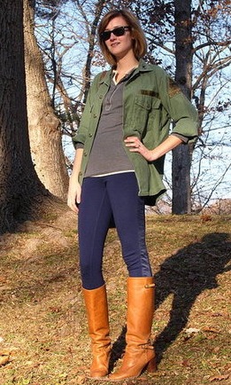 Look of the Day: Cavalry Chic 