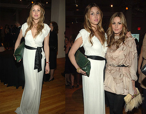 Whitney Port in a White Maxi Dress at 2008 charity: ball Gala Benefit