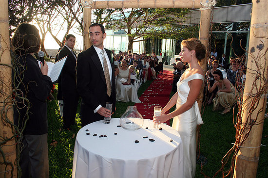 Sand ceremony.