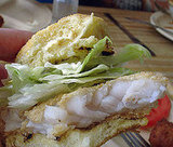 Fried Grouper Sandwich Fried Grouper Sandwich