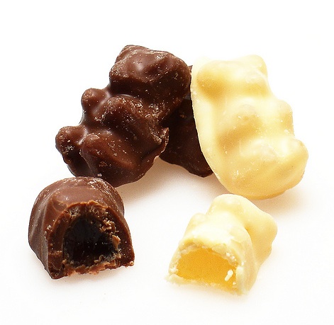 Chocolate-Covered Gummi Bears Chocolate-Covered Gummi Bears
