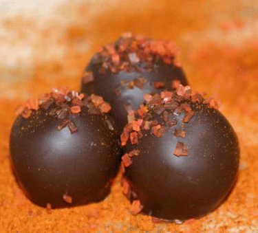 Hot-Pepper Chocolate Truffles Hot-Pepper Chocolate Truffles