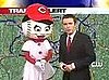 Weatherman Really Loves the Cincinnati Reds — or Drugs