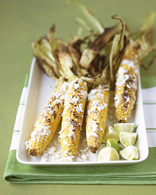 Grilled Corn With Lime and Cheese Grilled Corn With Lime and Cheese