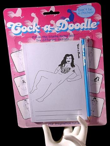 Cock-a-Doodle Memo Pad