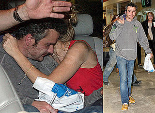 Photos of Sienna Miller and Balthazar Getty Arriving in Mexico
