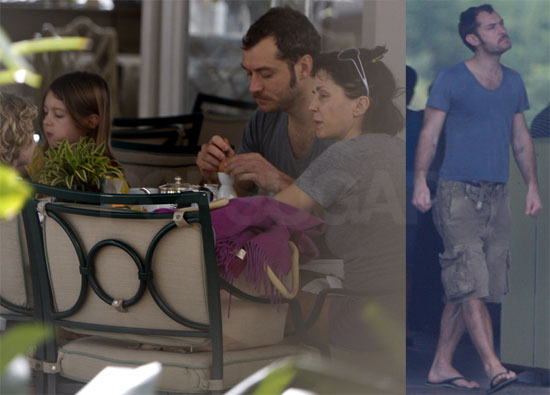 Jude Law's Family Vacation to Rio 