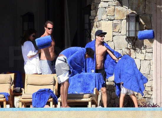 Shirtless Clooney Brings a Happy 09 Shirtless Clooney Brings a Happy 09