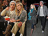 Photos of Reese and Jake At A Lakers Game
