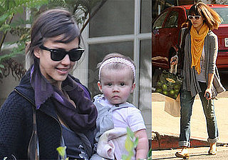 Photos of Jessica Alba, Honor Warren, Cash Warren in LA, Jessica Has New Hair Cut