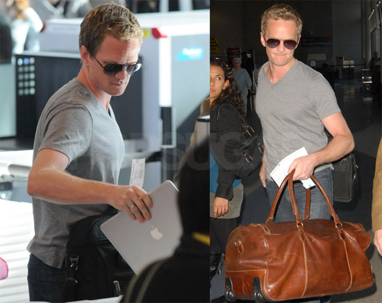 Neil Patrick Harris at LAX