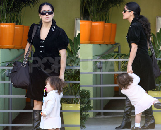 Salma and Valentina Go For a Walk