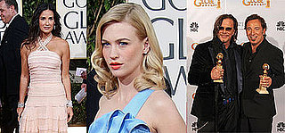 Golden Globe Awards Red Carpet Fashion and Beauty