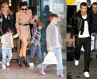 Photos of David Beckham, Victoria Beckham, Brooklyn Beckham, Cruz Beckham, Romeo Beckham in Rome
