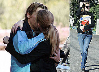 Photo of Julia Roberts Kissing Danny Moder Goodbye at LAX