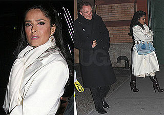 Photos of Salma Hayek and Francois-Henri Pinault at Dinner in NYC