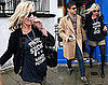 Kate Moss in Black and Tan