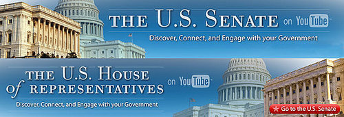US Congress Makes Appearance on YouTube