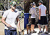 Justin Timberlake and Jessica Biel Walking Their Dog