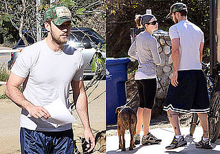 Photos of Justin Timberlake and Jessica Biel Posting Sign Looking for A New Owner for a Dog Named Millie