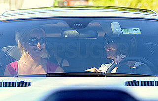 Photos of Britney Spears and Lynne Spears Driving Around Calabasas
