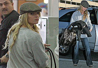 Photos of Jessica Simpson at Burbank with Daisy, Rumors that Engagement Is On the Way for Her and Tony Romo