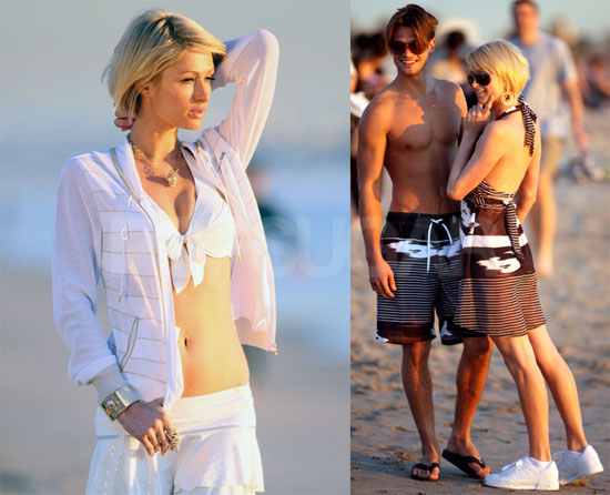 Paris' Photoshoot on the Beach