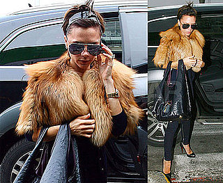 Photos of Victoria Beckham at Milan Airport