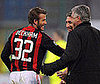 Photo of David Beckham Playing for AC Milan