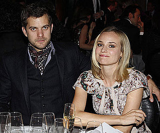 Photos of Joshua Jackson and Diane Kruger at the Fashion for Aids Dinner in Paris